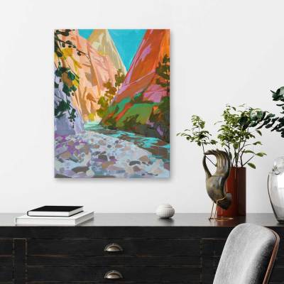 Road Trip - Zion Canvas Wall Art