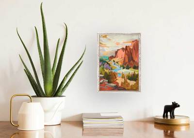 Road Trip - Smith Mini Framed Canvas
