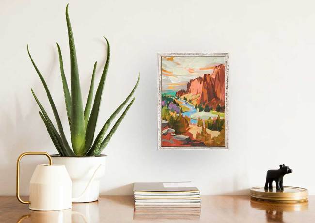 Road Trip - Smith Mini Framed Canvas