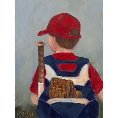 Lil' Slugger Canvas Wall Art
