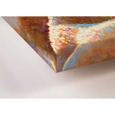 Pastoral Portraits - Lingering Look Canvas Wall Art
