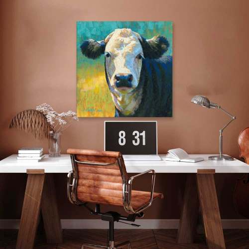 Pastoral Portraits - Lone Grazing Canvas Wall Art