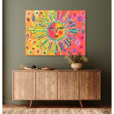 Shine On Me Canvas Wall Art