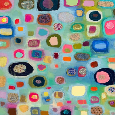 Bursts Of Color - II Canvas Wall Art