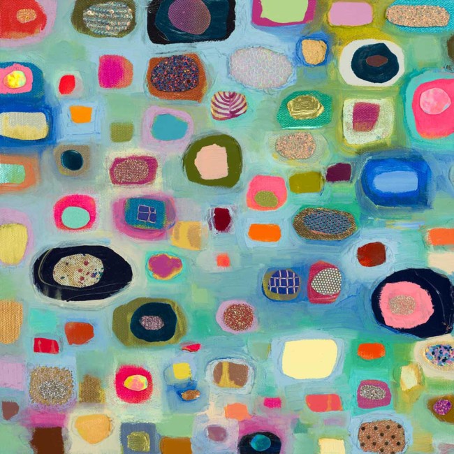 Bursts Of Color - II Canvas Wall Art