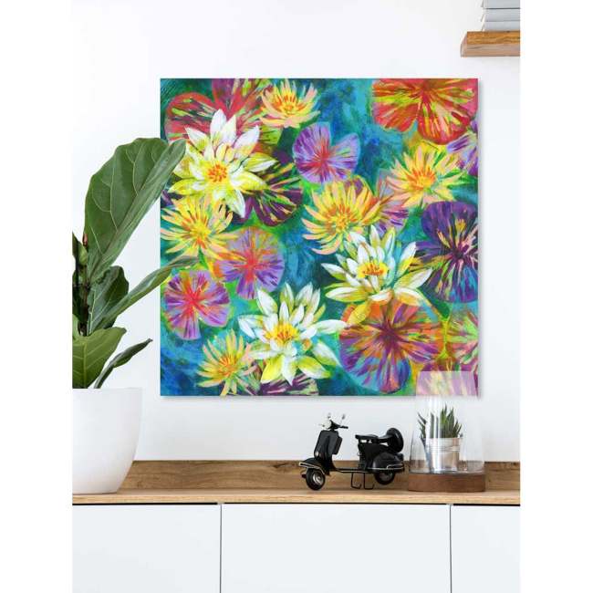 Water Series - Gift Of The Golden Hour Canvas Wall Art