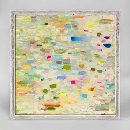 White Orchid Mini Framed Canvas