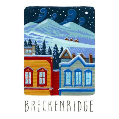 National Treasure - Breckenridge Canvas Wall Art