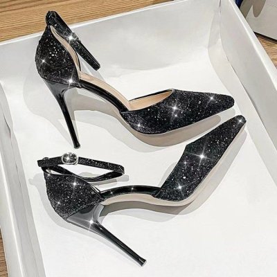 women's french style wedding shoes stiletto