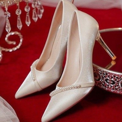 shoes bridesmaid shoes high heels mid heel pumps