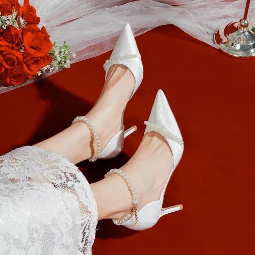 women's summer stiletto toe high heels sandals