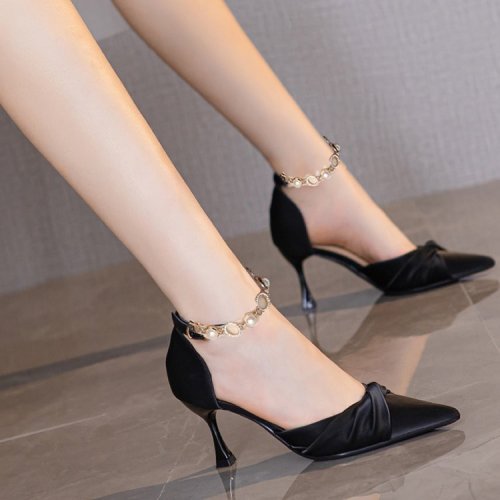 Sweet Cool Chain Stiletto Sandals