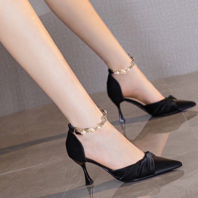 Sweet Cool Chain Stiletto Sandals