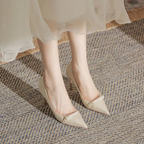 Thin Diamond Temperament Women's High Heel Sandals