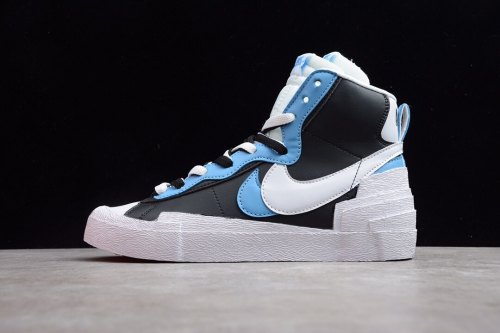Nike Blazer Mid sacai White Black Legend Blue BV0072-001