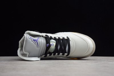 Top Air Jordan Retro 5 x Off-White CT8480-105