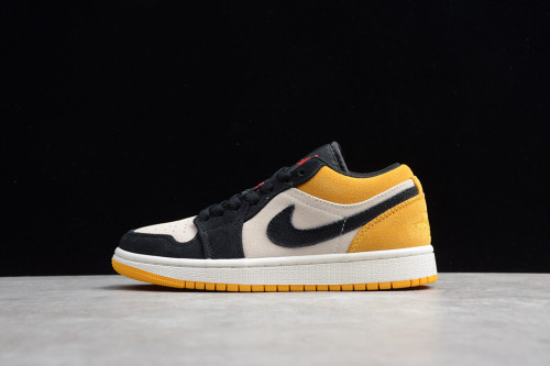 Jordan 1 Low Sail University Gold Black 553558-127