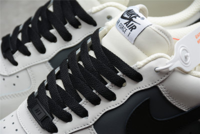Nike Air Force 1 Low White Black Grey Shoes CL2026-113