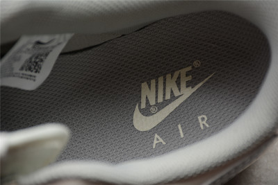 Nike Air Force 1 Low White Metallic Sliver Shoes BQ8228-366