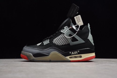 OFF White x Air Jordan 4 Bred CV9388-001