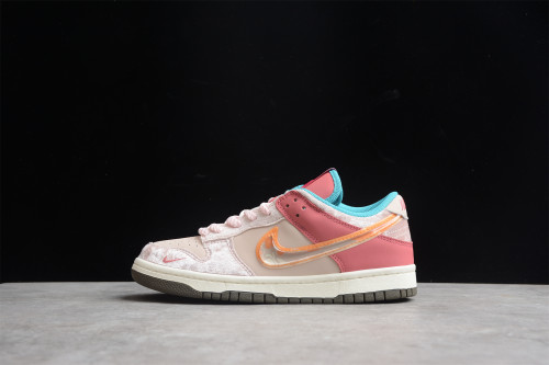 Nike Dunk Mid Social Status Free Lunch Strawberry Milk  DJ1173-600