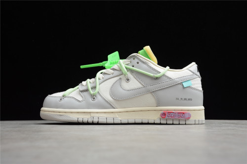 2021 Cheap Off-White x Nike Dunk Low “THE” 10 of 50 DM1602-108