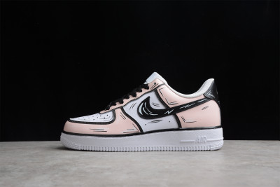 Kaws x Nike Air Force 1 Low Oriental Cherry Pink CW2288-213