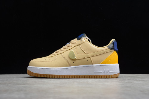 Nike Air Force 1 Low “NBA Pack” Buttery/Yellow-Blue CT2298-200