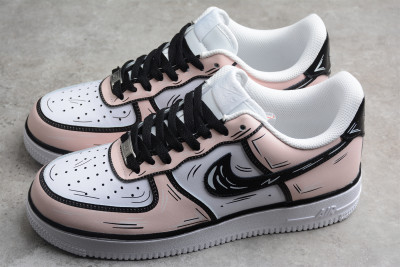 Kaws x Nike Air Force 1 Low Oriental Cherry Pink CW2288-213