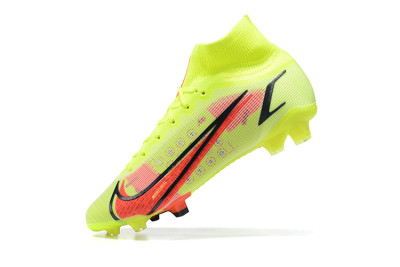 Nike Mercurial Superfly 8 Elite FG Volt Black Bright Crimson  CV0958-760