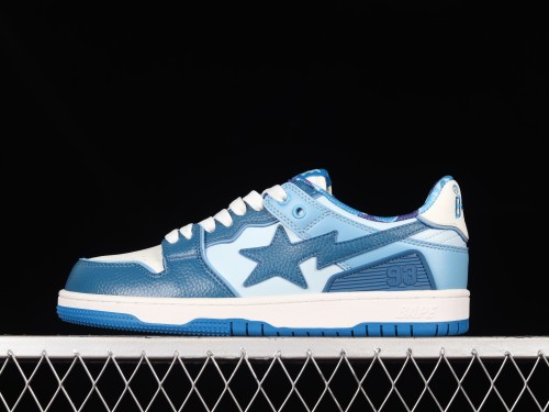 A Bathing Ape Bape SK8 Sta ABC Camo Blue (2022) 1L30191006