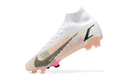 Nike Mercurial Superfly 8 Elite FG White Pink Blast  CV0958-121