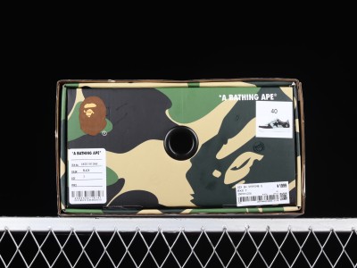 A Bathing Ape Bape Sta Low Color Camo Combo Black 1H20191046