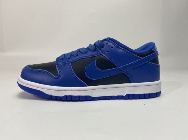 Nike Dunk Low Retro Black Hyper Cobalt (2021) DD1391-001