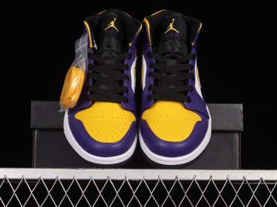 Jordan 1 Mid Lakers (2022) DQ8426-517