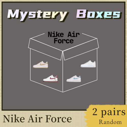 Nike Air Force Mystery Boxes 2 pairs (Random Style)