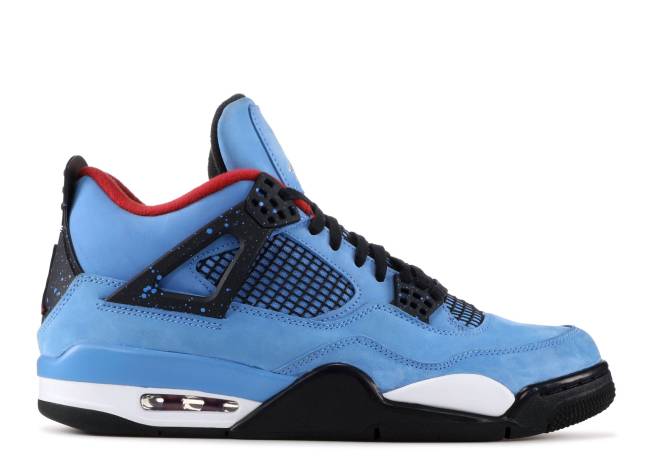 TRAVIS SCOTT X AIR JORDAN 4 RETRO 'CACTUS JACK' 308497-406