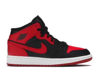 AIR JORDAN 1 MID GS 'BANNED' 554725-074