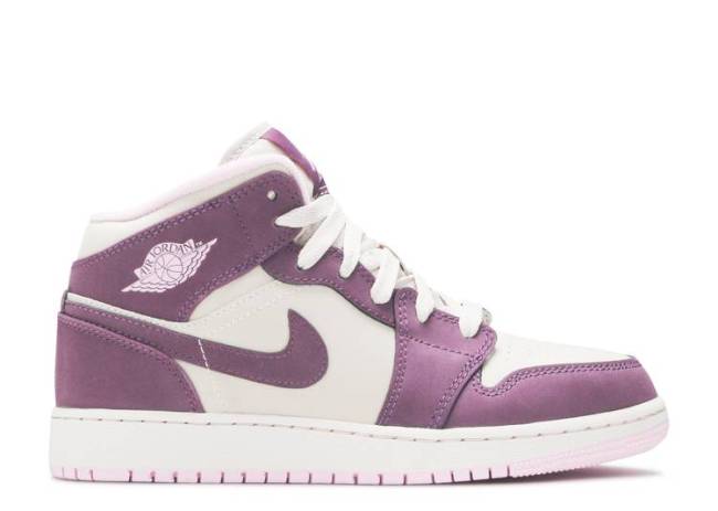 AIR JORDAN 1 RETRO MID GS 'PRO PURPLE' 555112-500