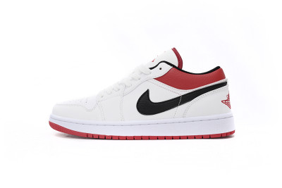 AIR JORDAN 1 LOW 'WHITE UNIVERISTY RED' 553558-118