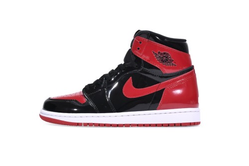 AIR JORDAN 1 RETRO HIGH OG 'PATENT BRED' 555088-063