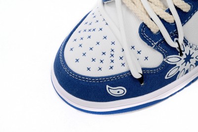 Nike Dunk LowIndustrial Blue Sashiko unboxing DV0834-101