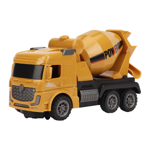 New children's electric universal light music simulation cement mixing engineering vehicle boy model car toy