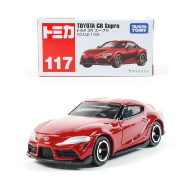 Tomica Toyota GR Supra No.117 |1: 60 Die Cast Scale Model
