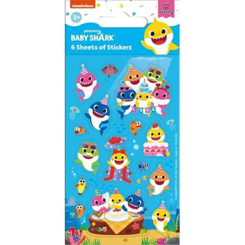 6-sheet-sticker-pack-baby-shark