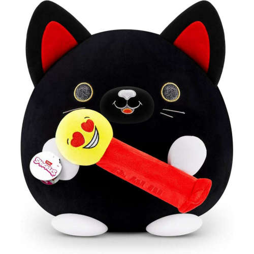 snackles-14-inch-plush-luna-the-black-cat-with-pez