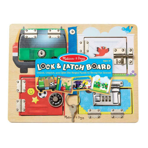 melissa-doug-wooden-lock-latch-board
