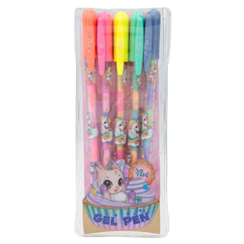 depesche-ylvi-gel-pen-rainbow-colours-set