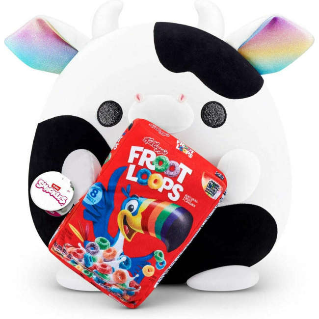 snackles-14-inch-plush-daisy-the-cow-with-fruit-loops