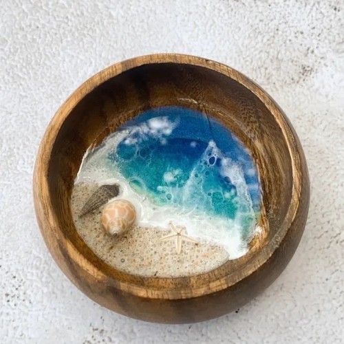  Handmade ocean  Bowl decoration